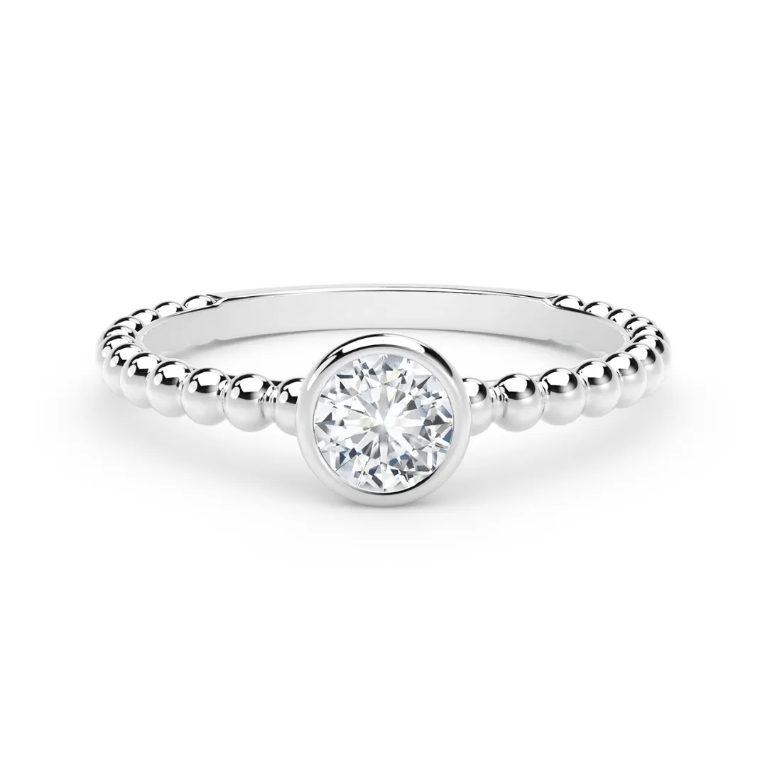 0.14ctw Diamond Stackable Ring