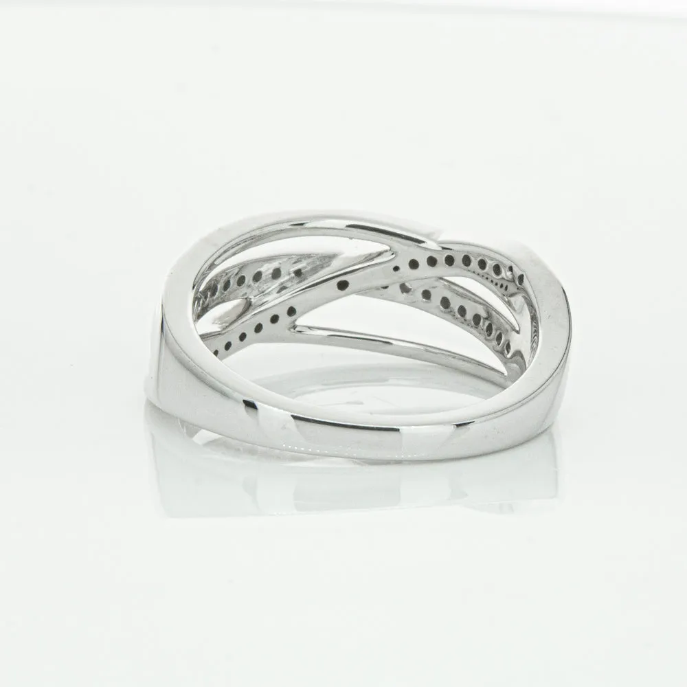 14ct White Gold Diamond Nevaeh Band