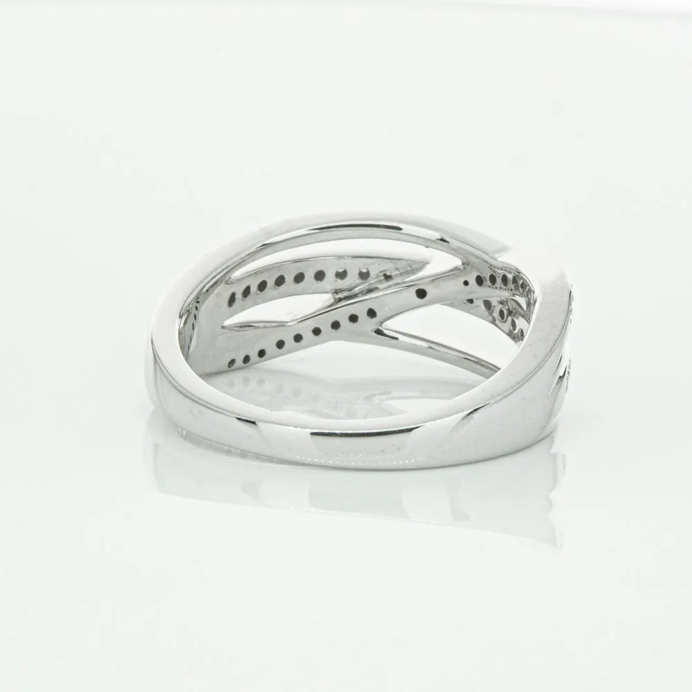 14ct White Gold Diamond Nevaeh Band
