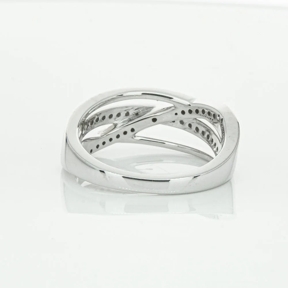 14ct White Gold Diamond Nevaeh Band
