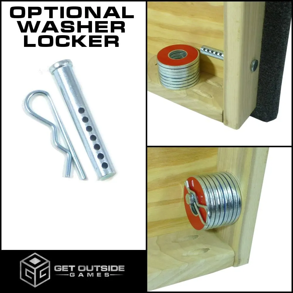 3 Hole Washer Toss Washer Pitching Game Boards