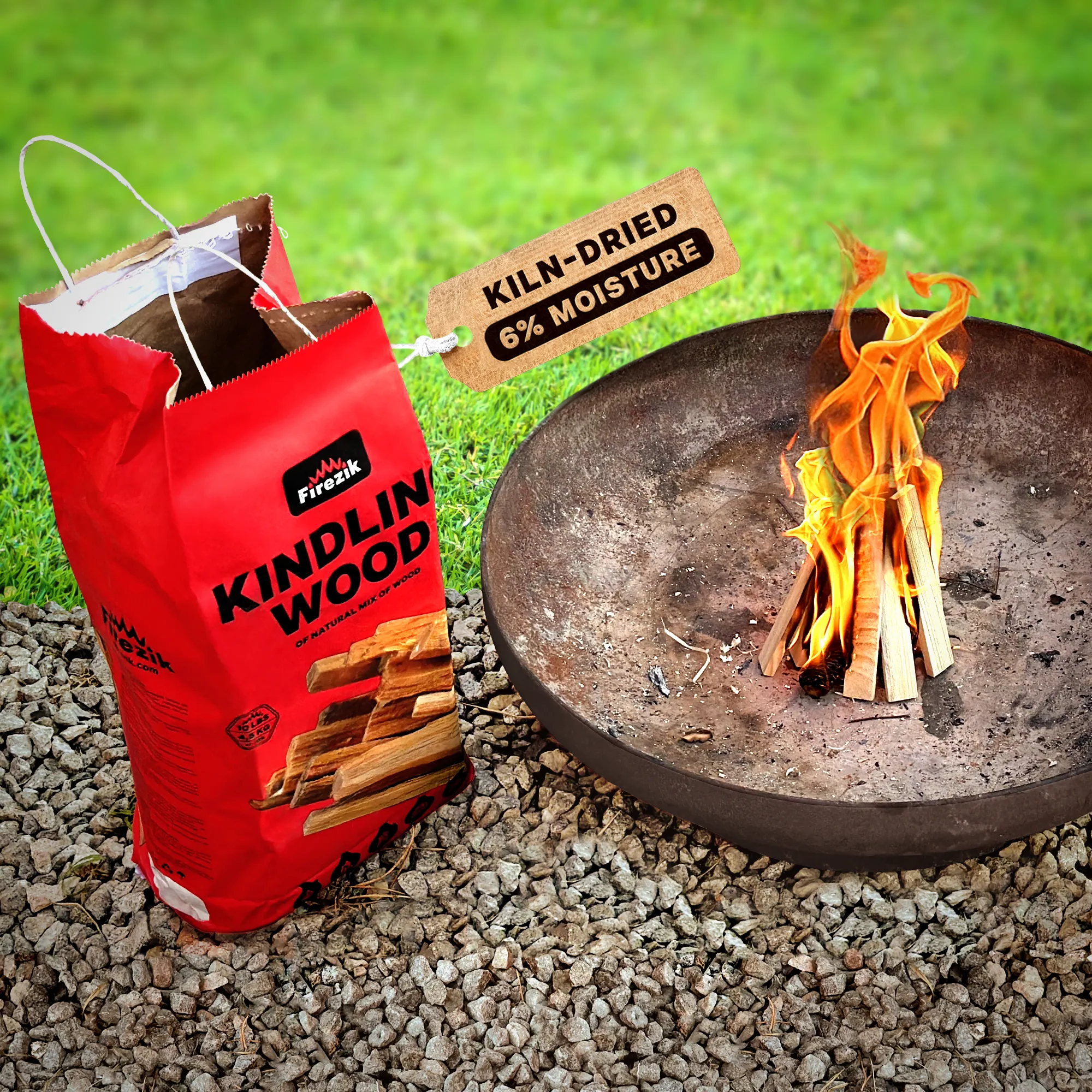 300 Pack - OAK Kindling Wood Sticks & Pizza Oven Wood