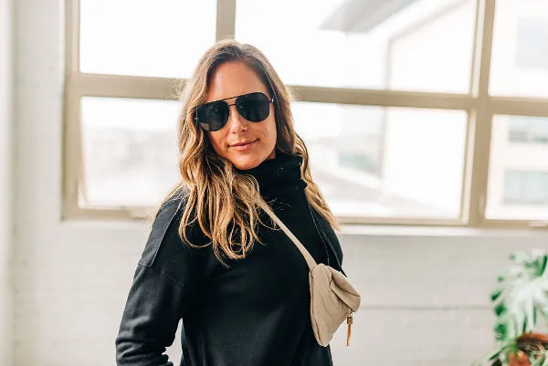 Alexa Aviator Frame Sunglasses