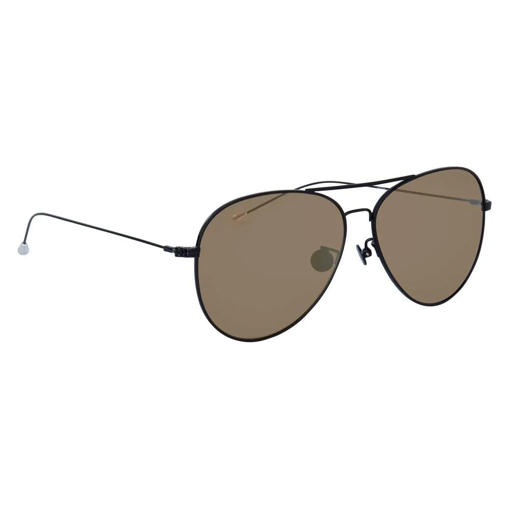 Ann Demeulemeester Men's Sunglasses Black and Bronze AD40C4SUN