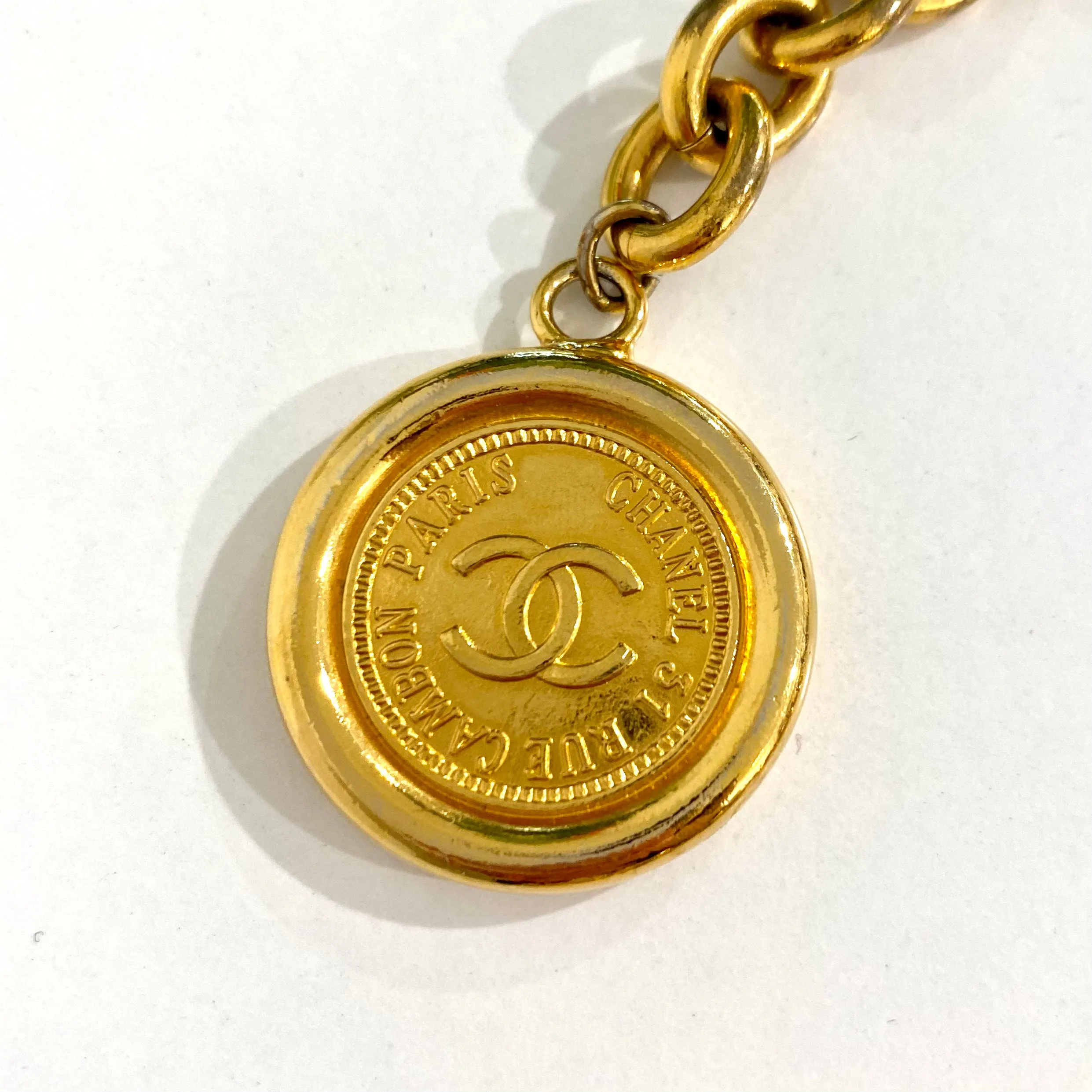 Chanel Vintage Gold Chain Belt