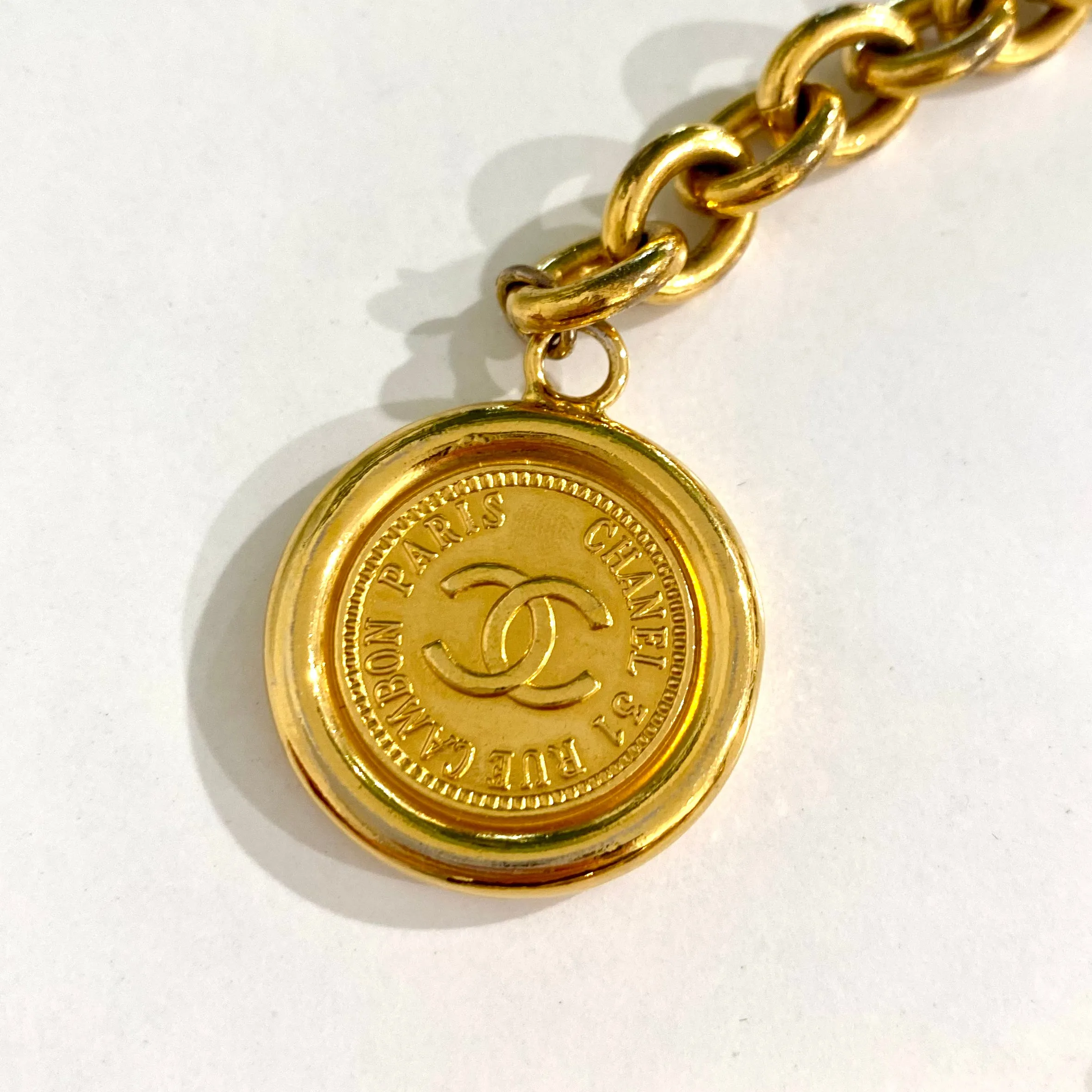 Chanel Vintage Gold Chain Belt
