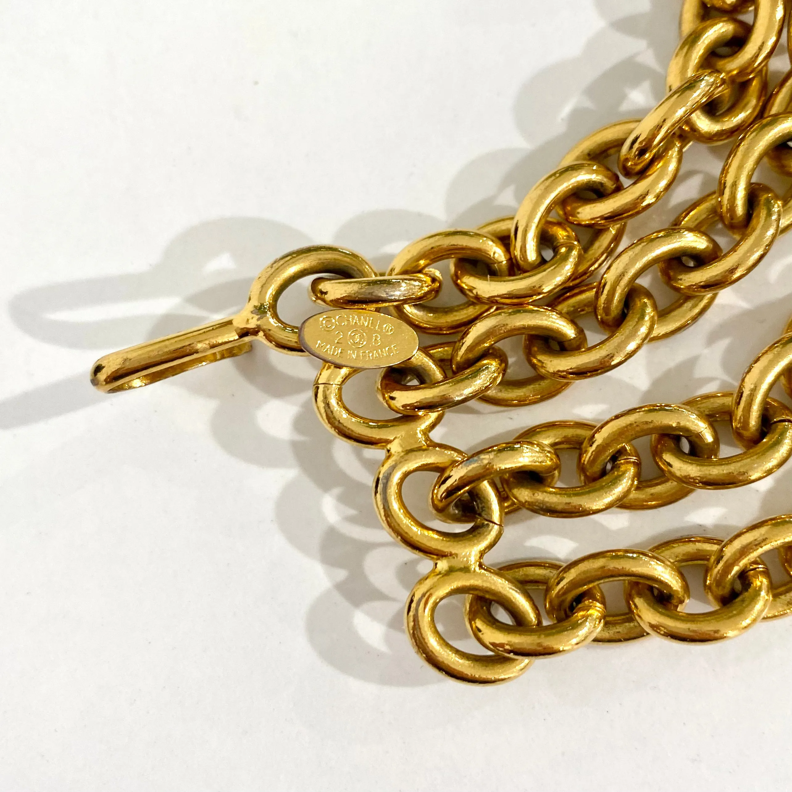 Chanel Vintage Gold Chain Belt