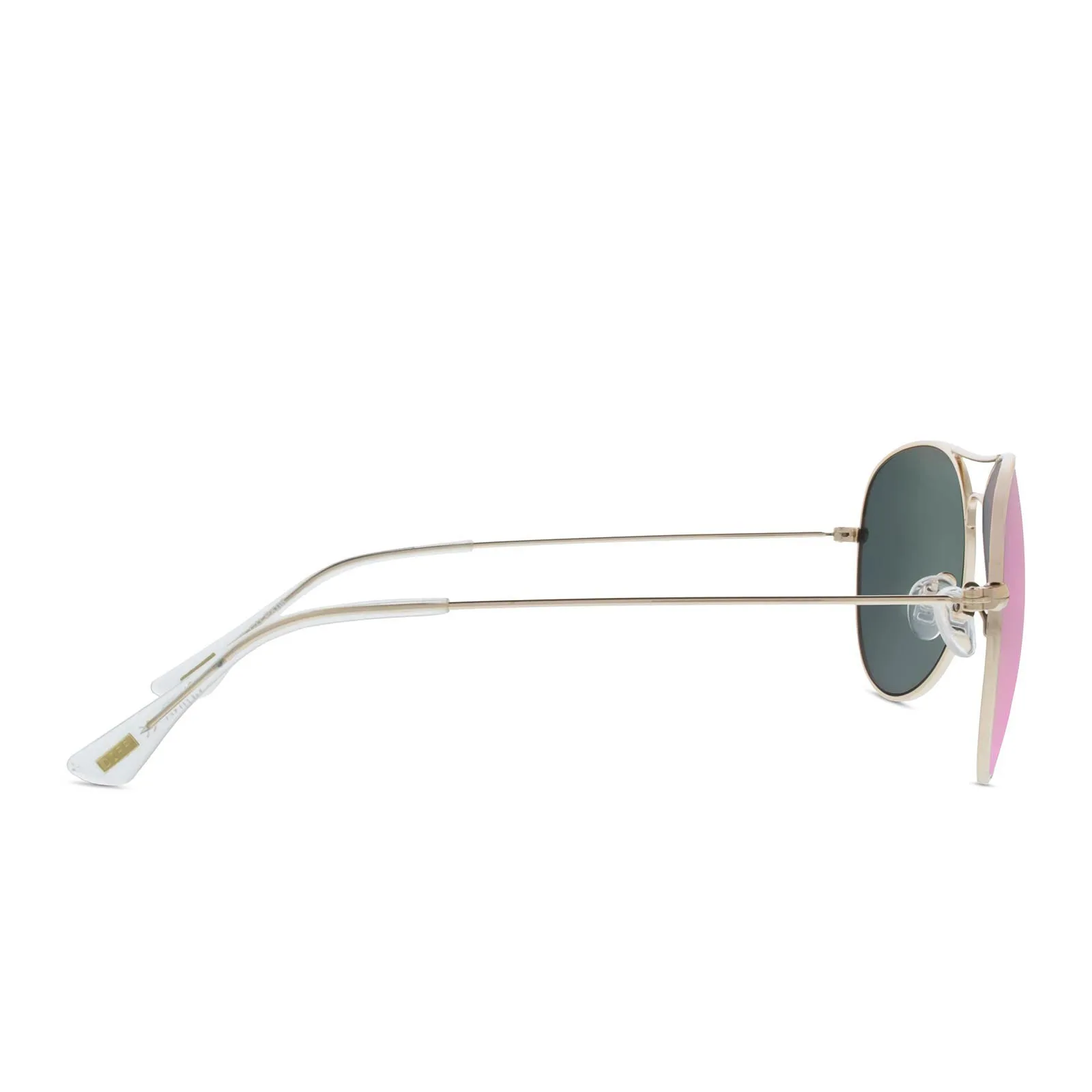 CRUZ - GOLD   PINK MIRROR SUNGLASSES