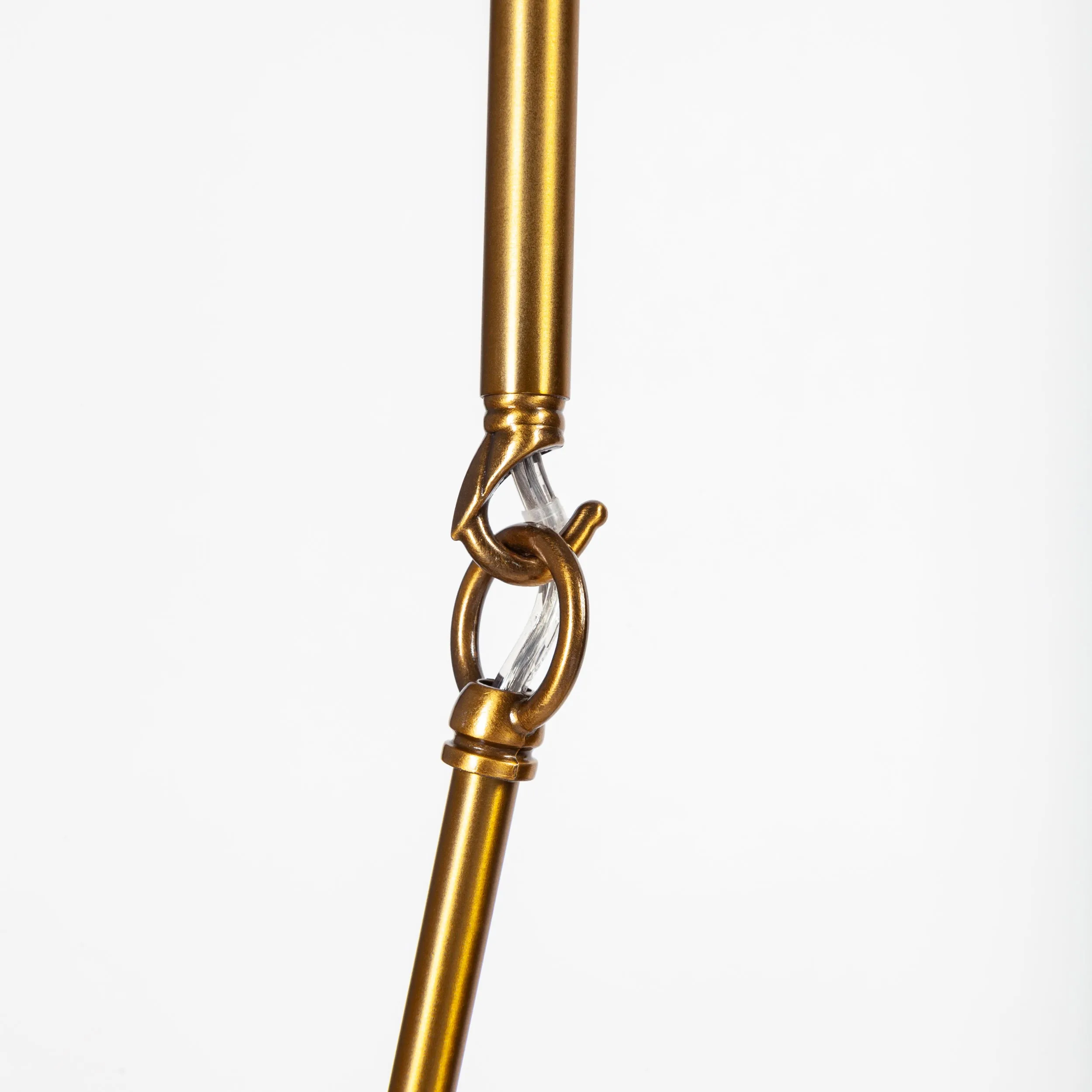 Desousa Chandelier Brass Metal