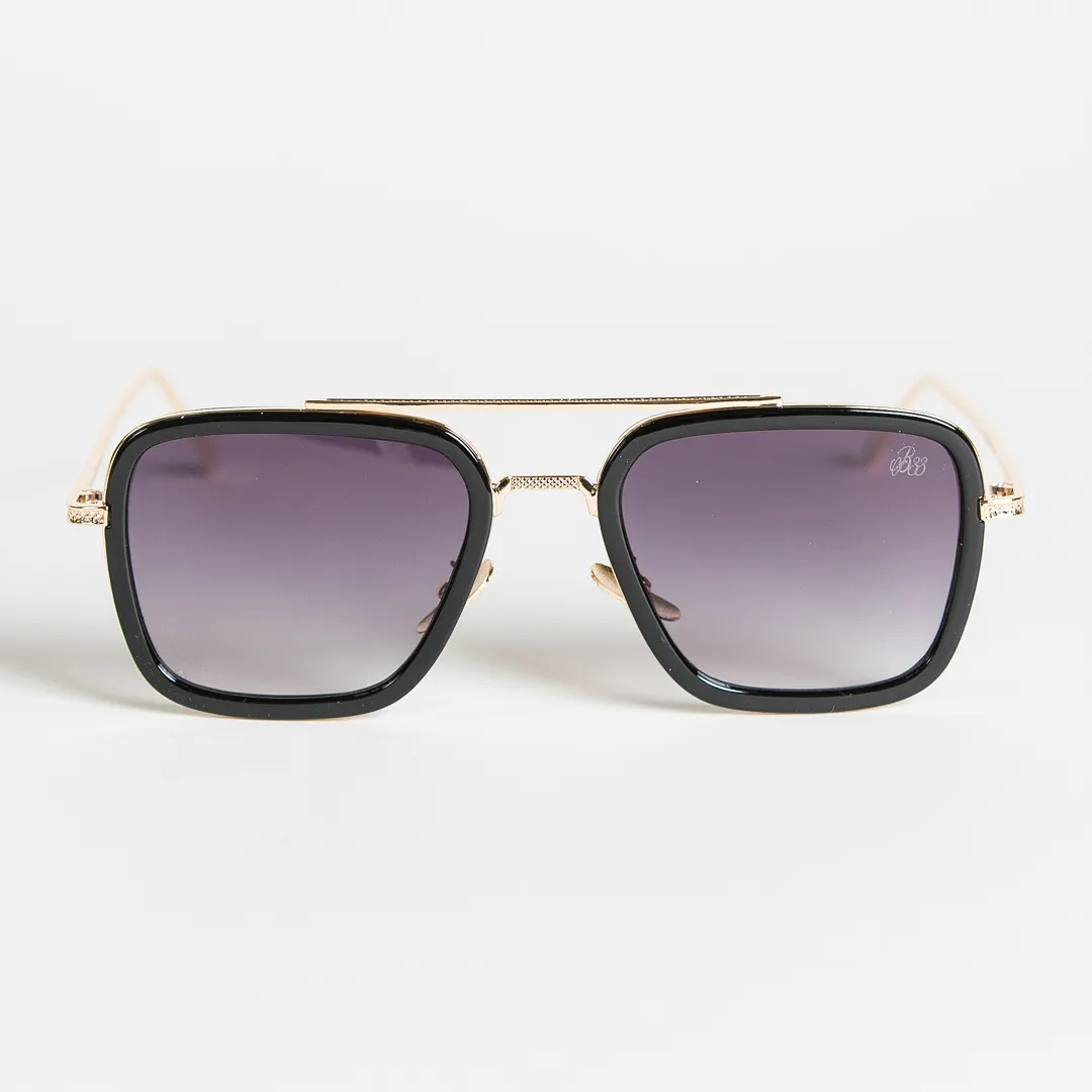 Drake Sunglasses - Black/Gold