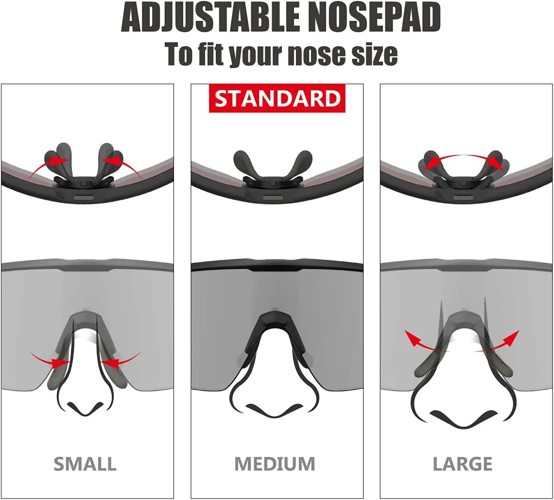 Eazyrun Polarized Small Sports Sunglasses for Youth Women, Baseball Softball Cycling Running Pickleball Padel tennis