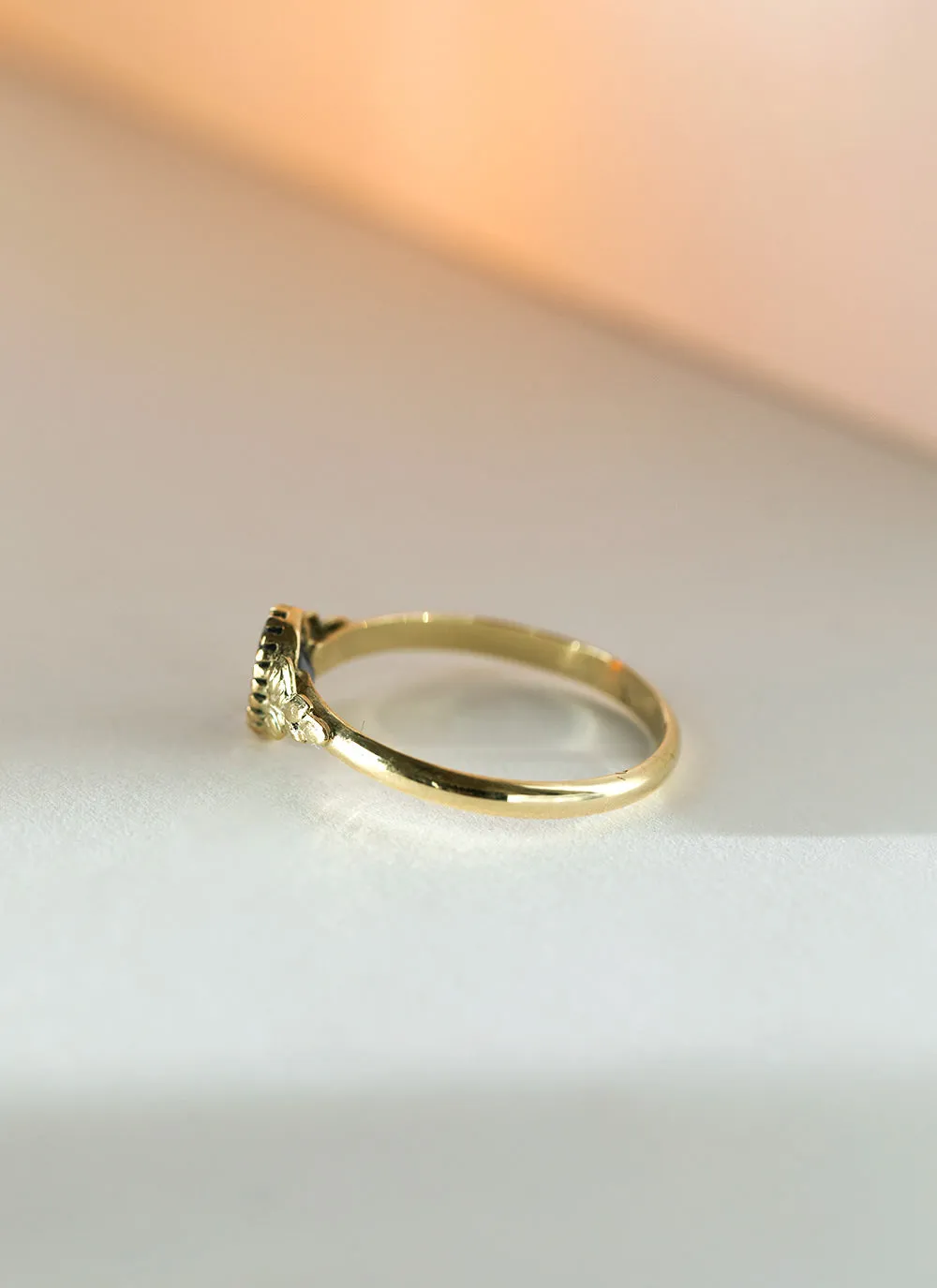Elay tanzanite 14k gold ring