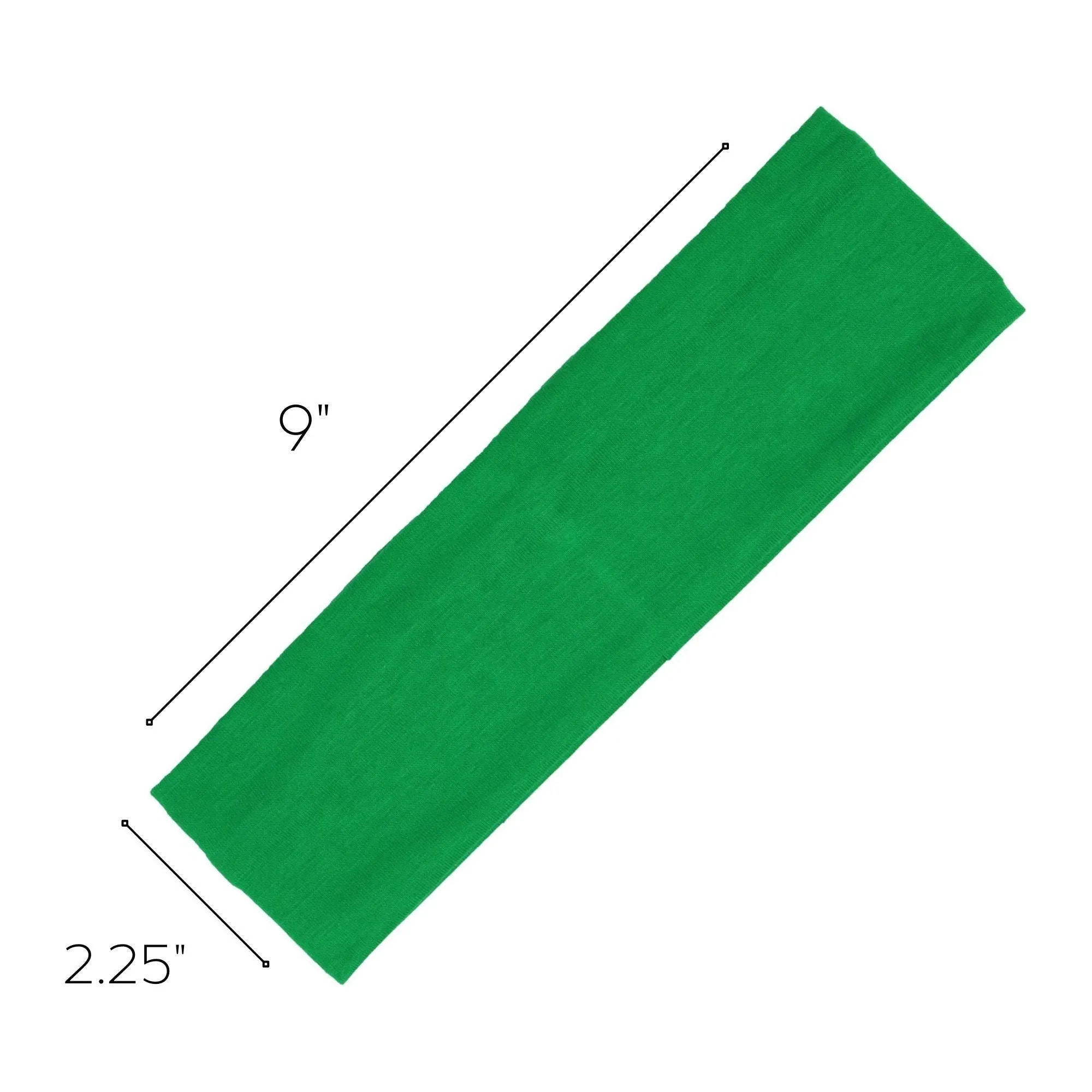 Green Cotton Headband