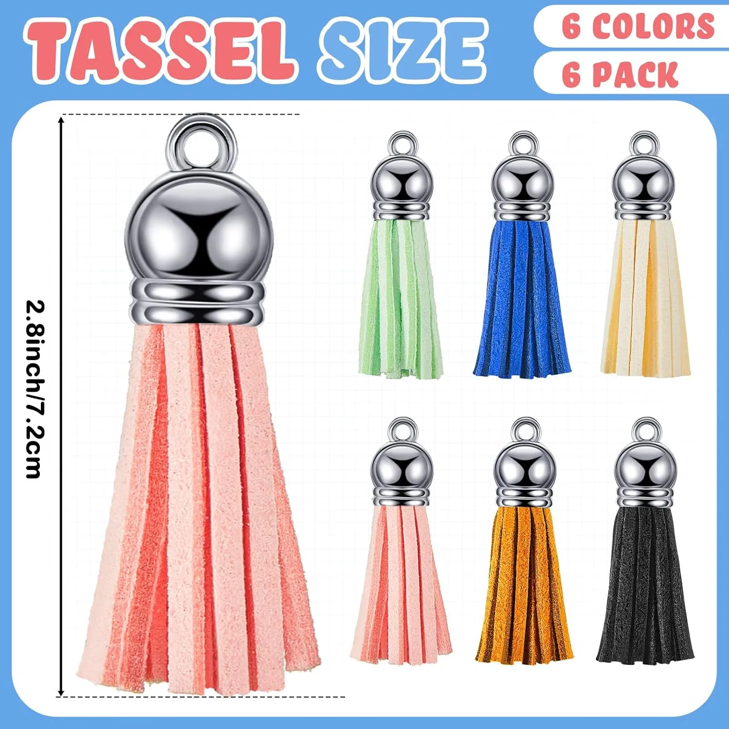 Henoyso Class of 2025 Graduation Gifts Rectangle Acrylic Photo Frame Keychain with Tassels, Insert Blanks Picture Keychain