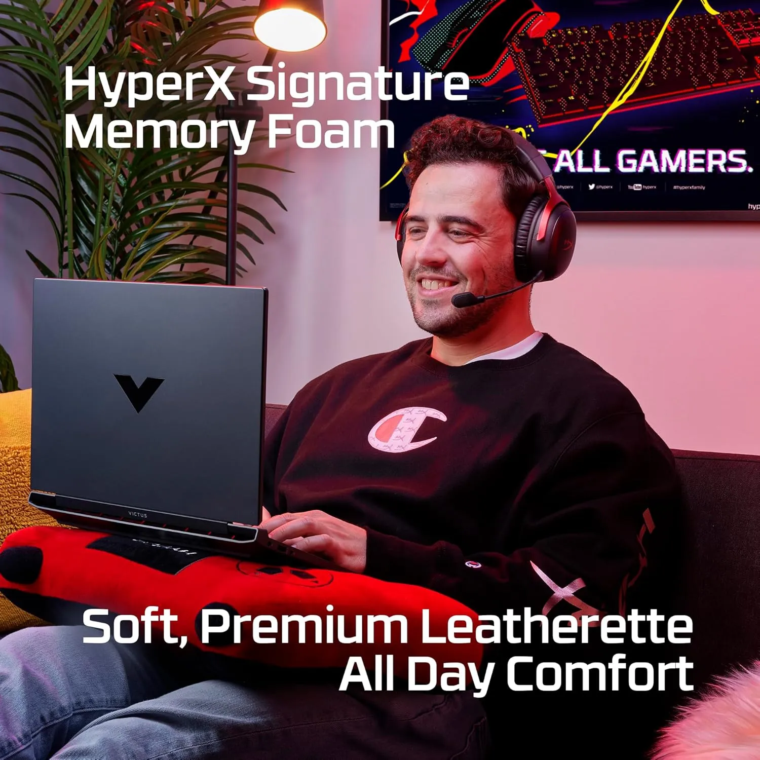 HyperX Cloud III Wireless  Gaming Headset for PC, PS5, PS4, up to 120-hour Battery, 2.4GHz Wireless, DTS Spatial Audio, 53mm Angled Drivers, Memory Foam, Durable Frame, 10mm Microphone, Black