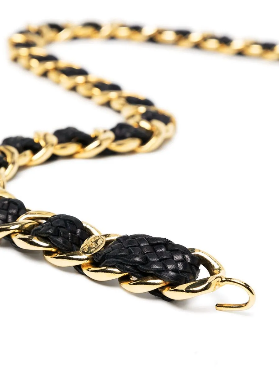 Interwoven Chain-Link Belt