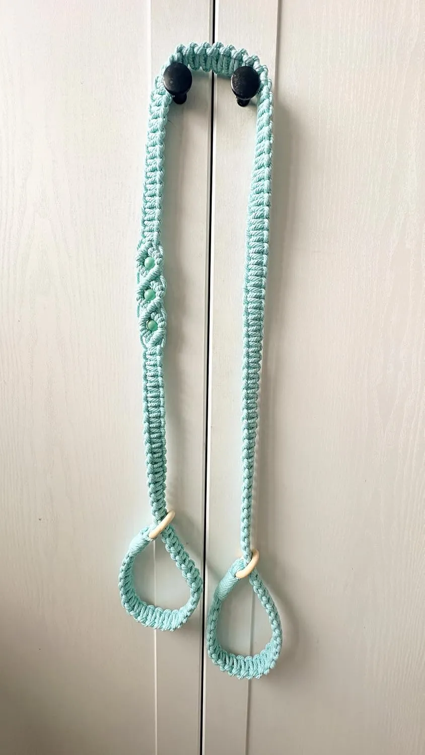 kiido Macrame Yoga Mat Carrying Strap [MAT NOT Included], Hand Woven Multi-Purpose Strap/Carrier