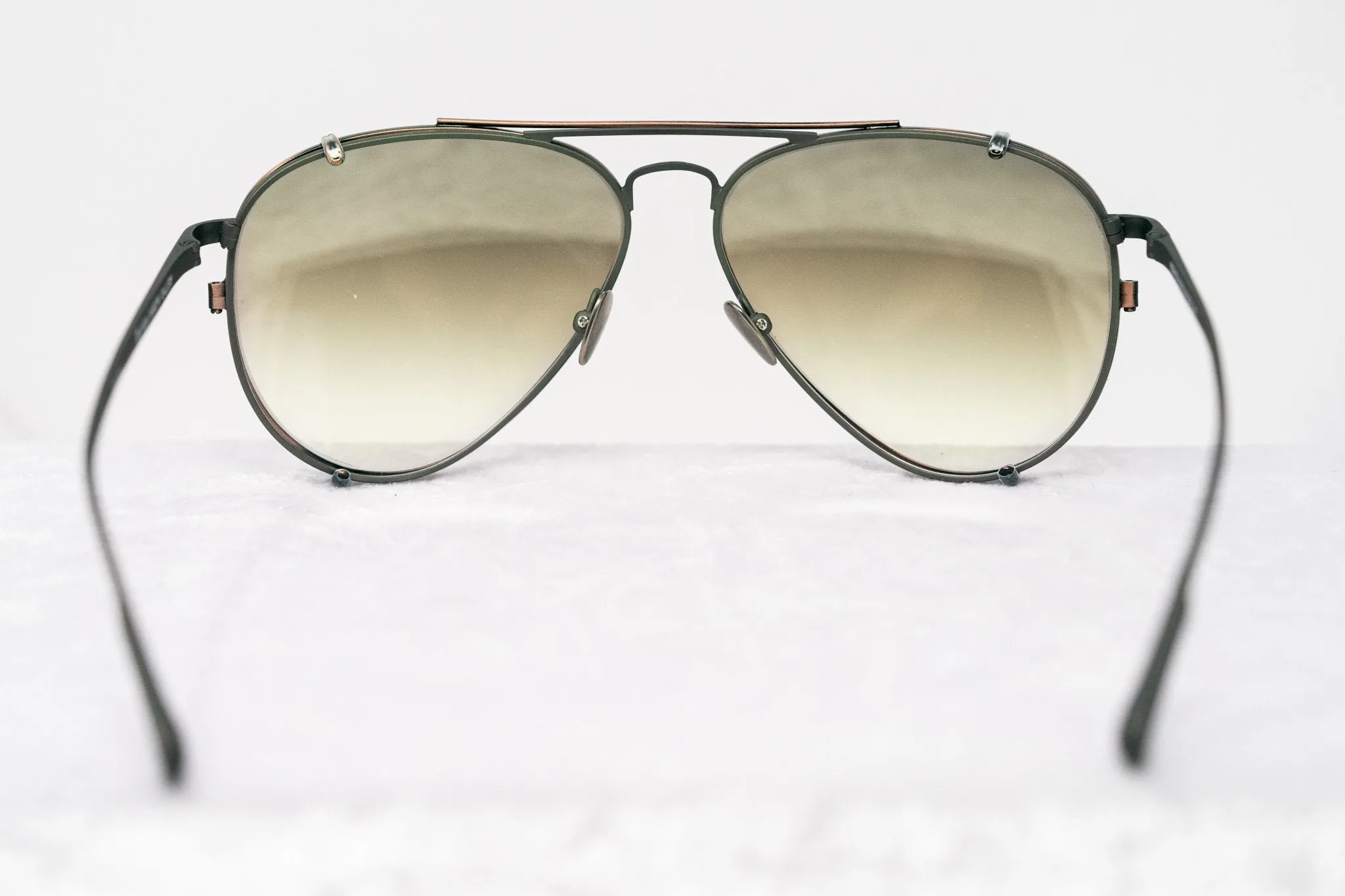Kris Van Assche Men's Sunglasses Burgundy Bronze and Brown KVA81C3SUN