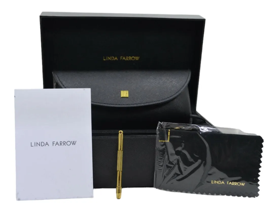 LINDA FARROW AMAR AVIATOR SUNGLASSES