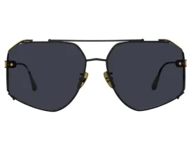 LINDA FARROW AMAR AVIATOR SUNGLASSES