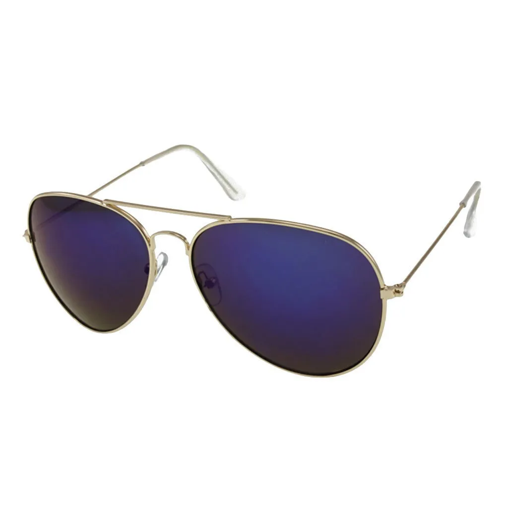 Metal Aviator Sunglasses