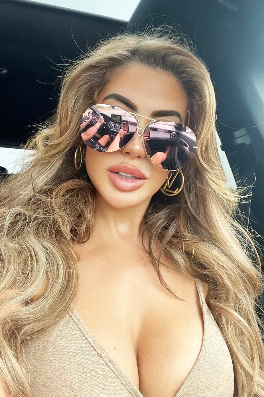 Pandora Sunglasses - Rose Gold
