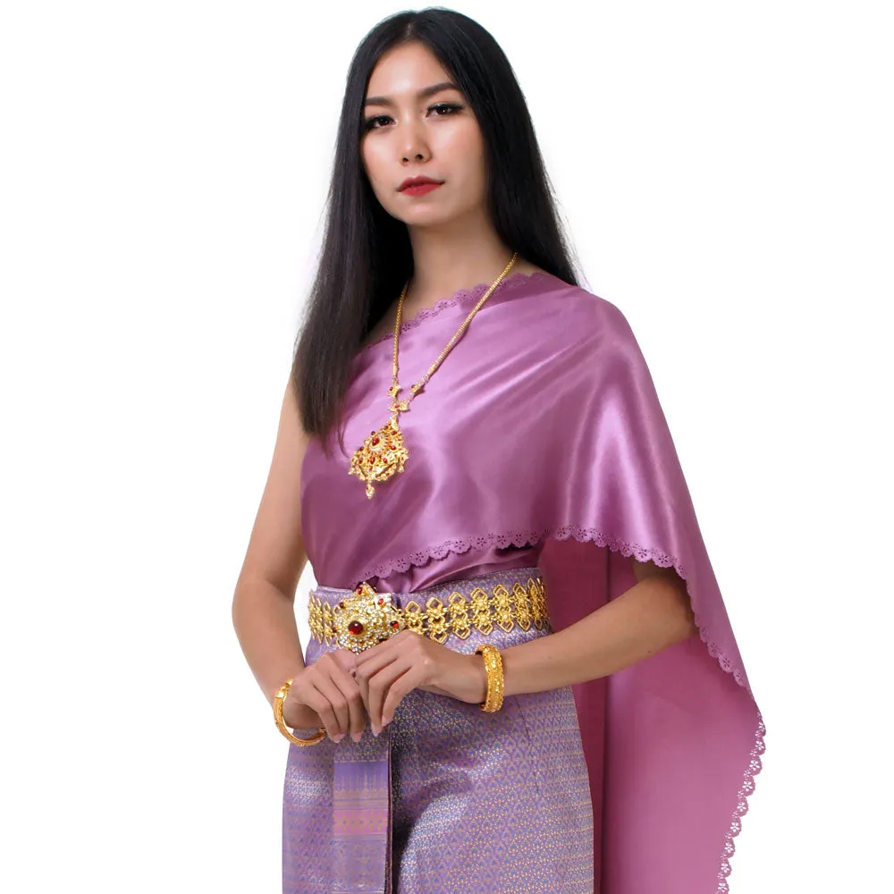 Pansak Wrap Skirt Traditional Chut Thai Dress