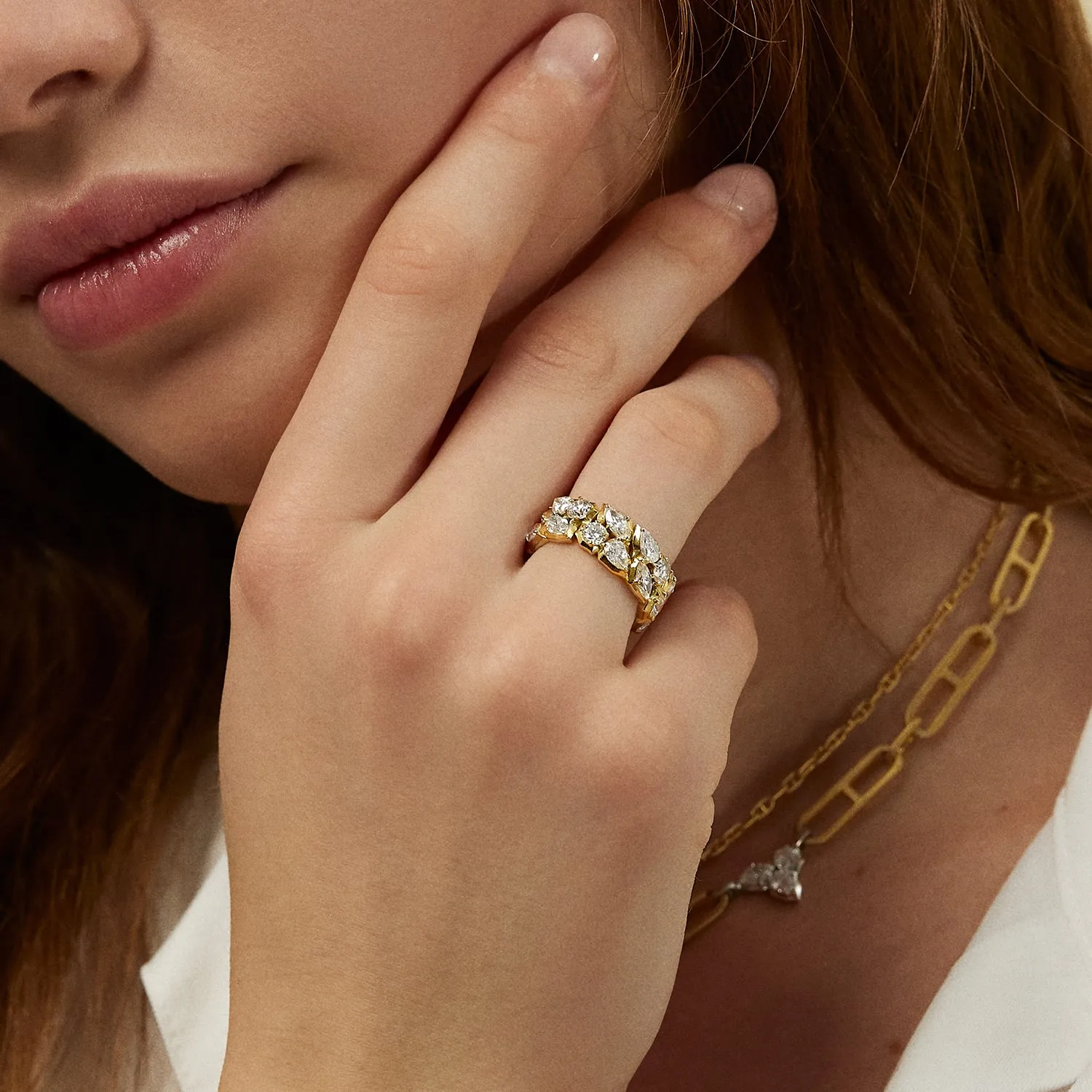 Poppy Eternity Band