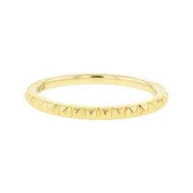 Rockstud Stackable Ring