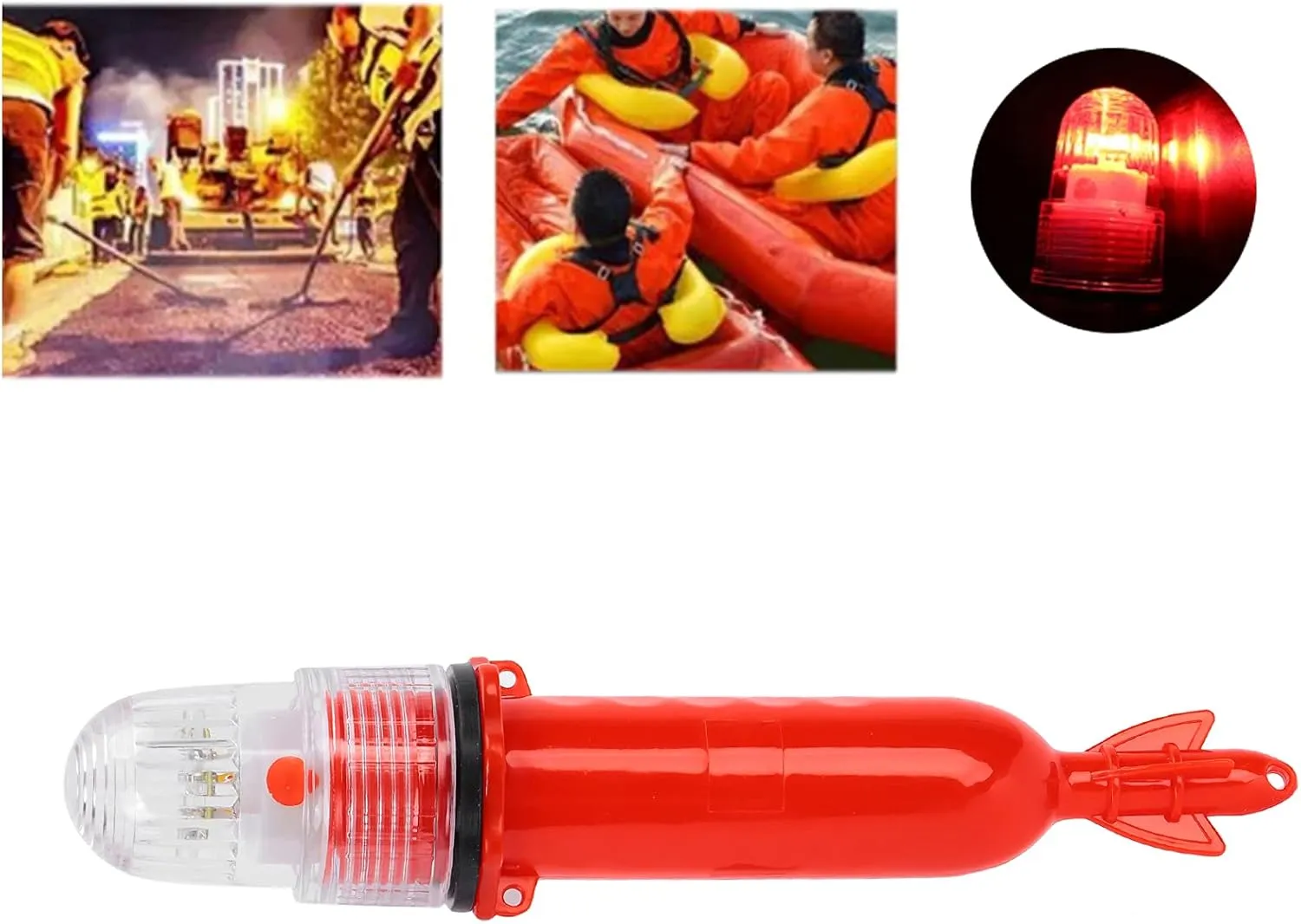 Safety Beacon Light, IP65 Smart Marine Signal Light Boat Flares Kayak Navigation Lights Emergency Flares Warning for Boating, Visual Distress Signals