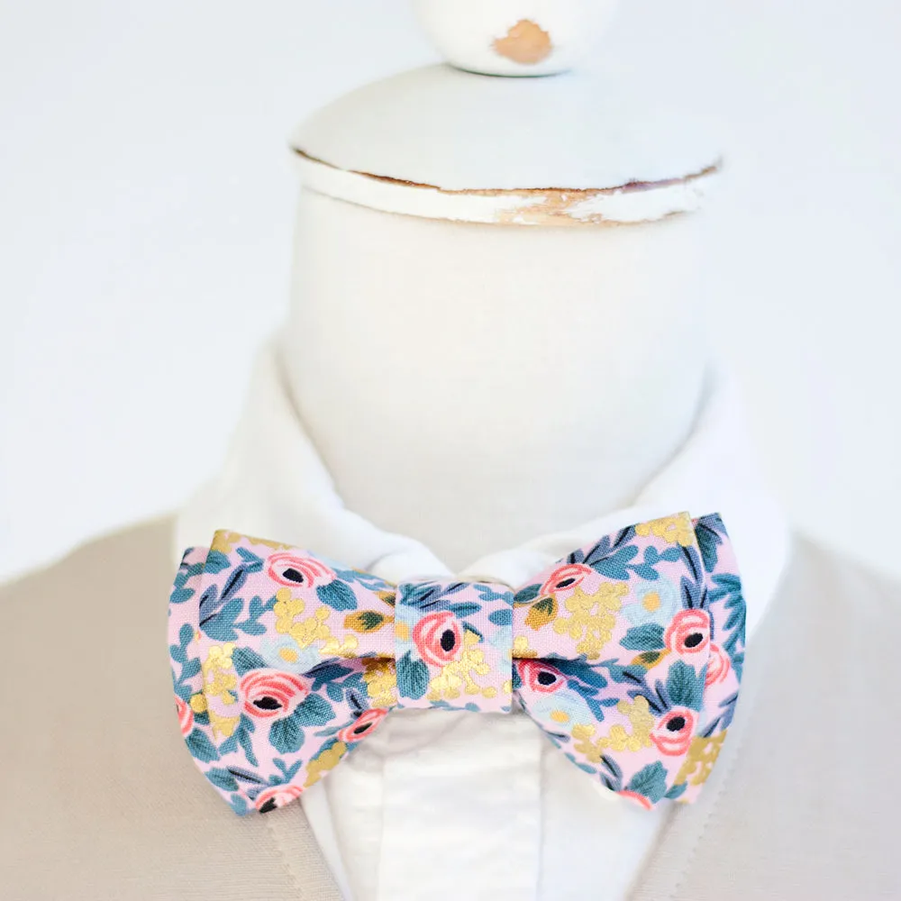 Sailor Bow Clip Or Headband / Rosa In Violet