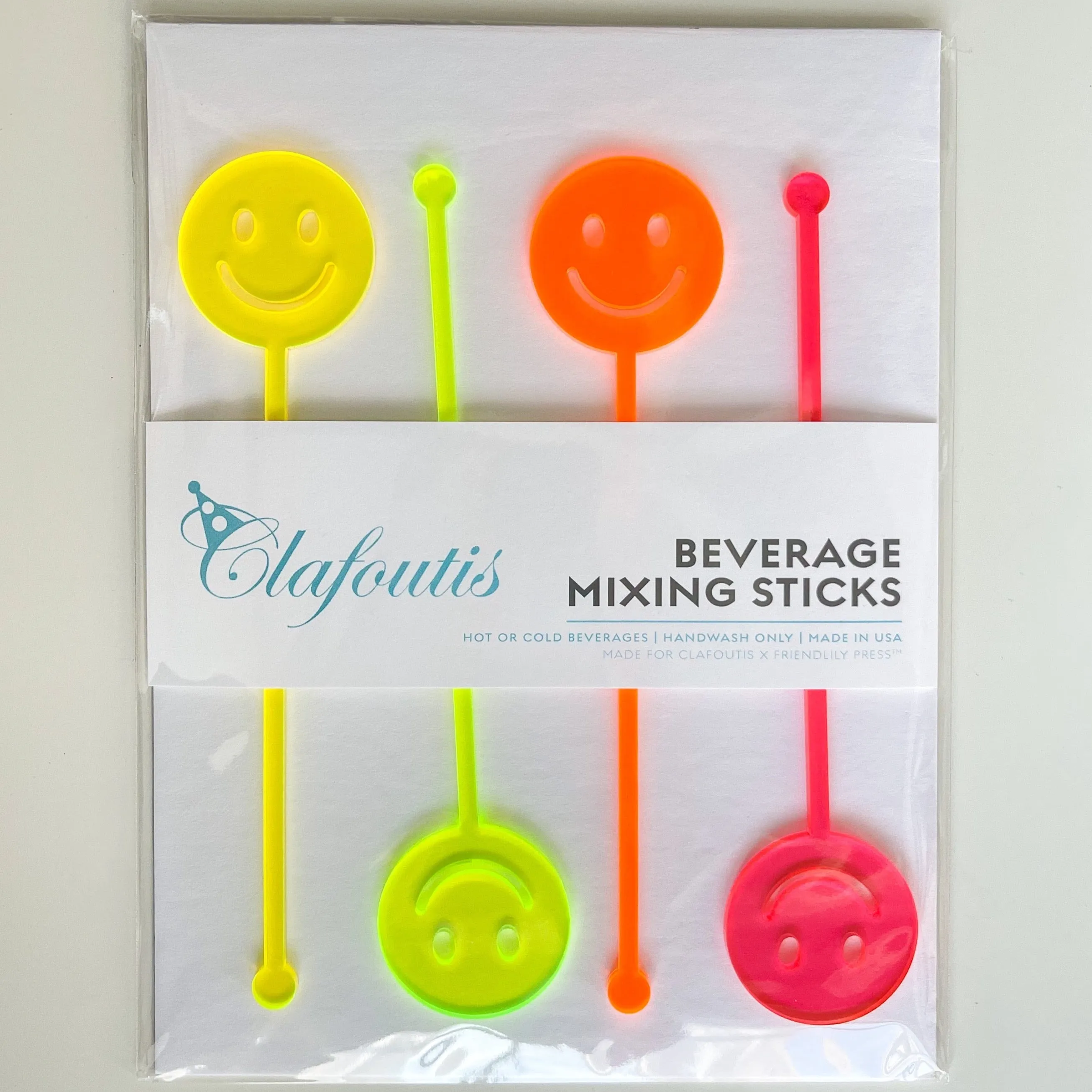 Smiley Face Stir Sticks