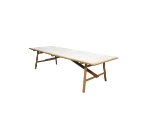 Sticks dining table, 280x100 cm