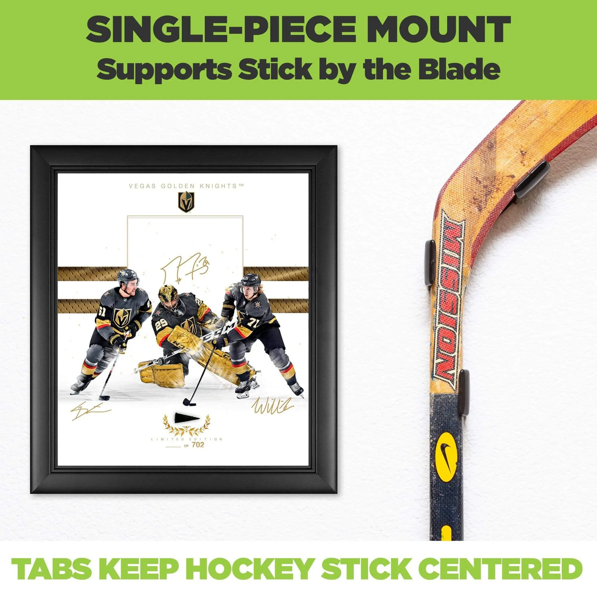 W - HIDEit VHockey | Vertical Hockey Stick Mount- DISCONTINUED.
